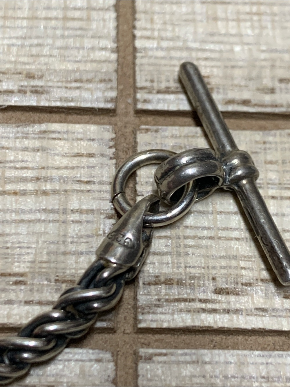 Vintage Sterling Necklace - Picture 7 of 8
